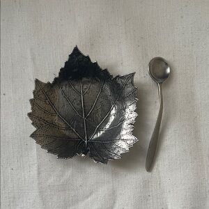 Clay Company 2005 pewter salt cellar